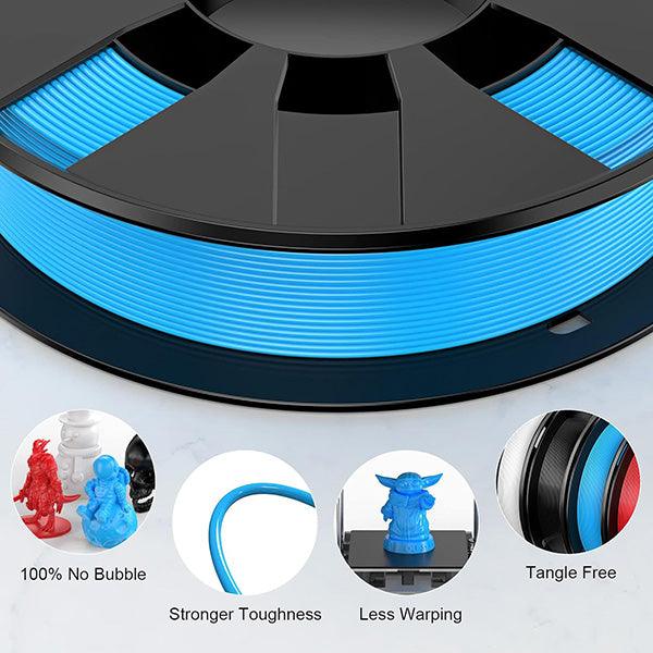 PLA- Black/ White/ Blue/ Red 200g*4 - ENTINA