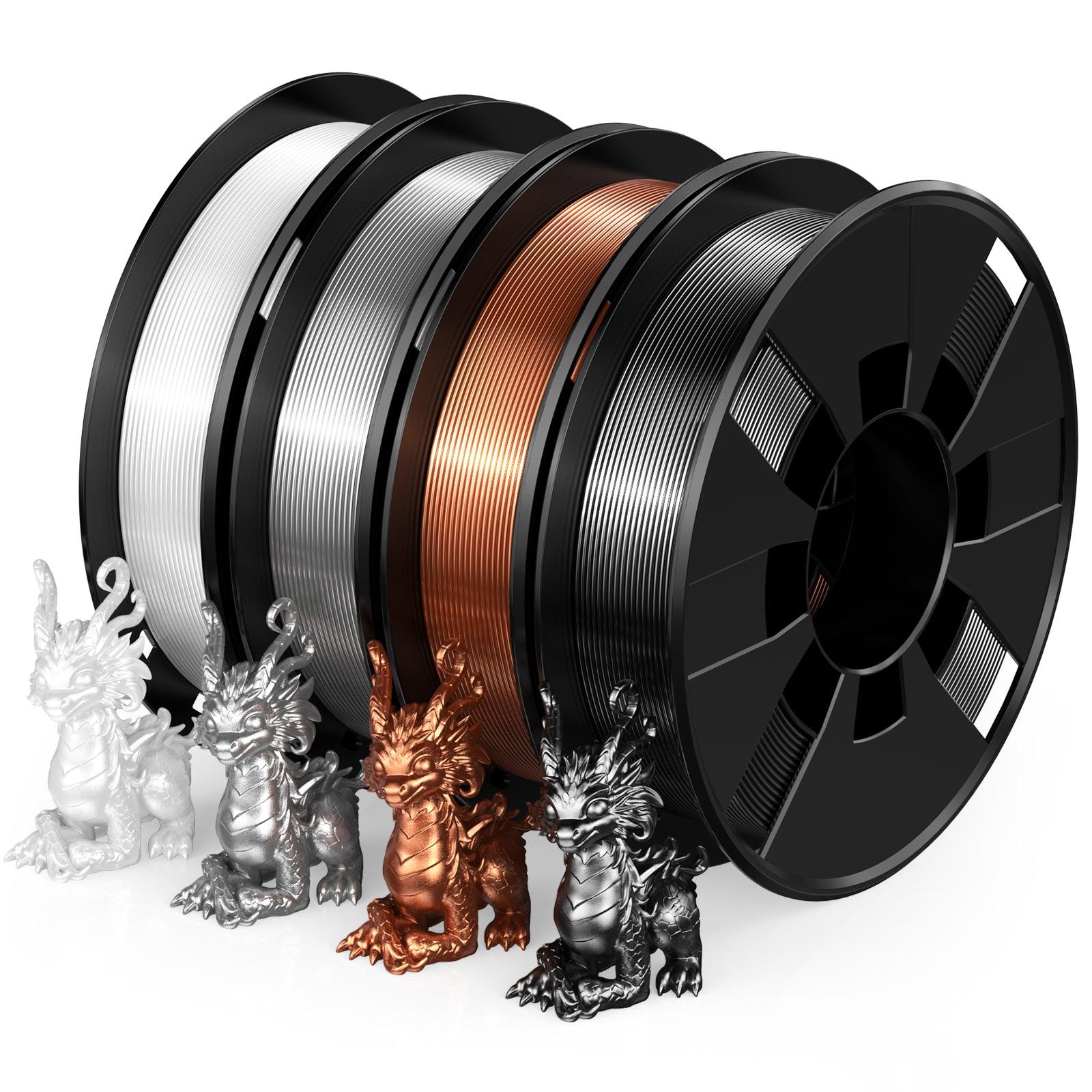 Silk- White/Grey/Brown/Black 200g*4 - ENTINA