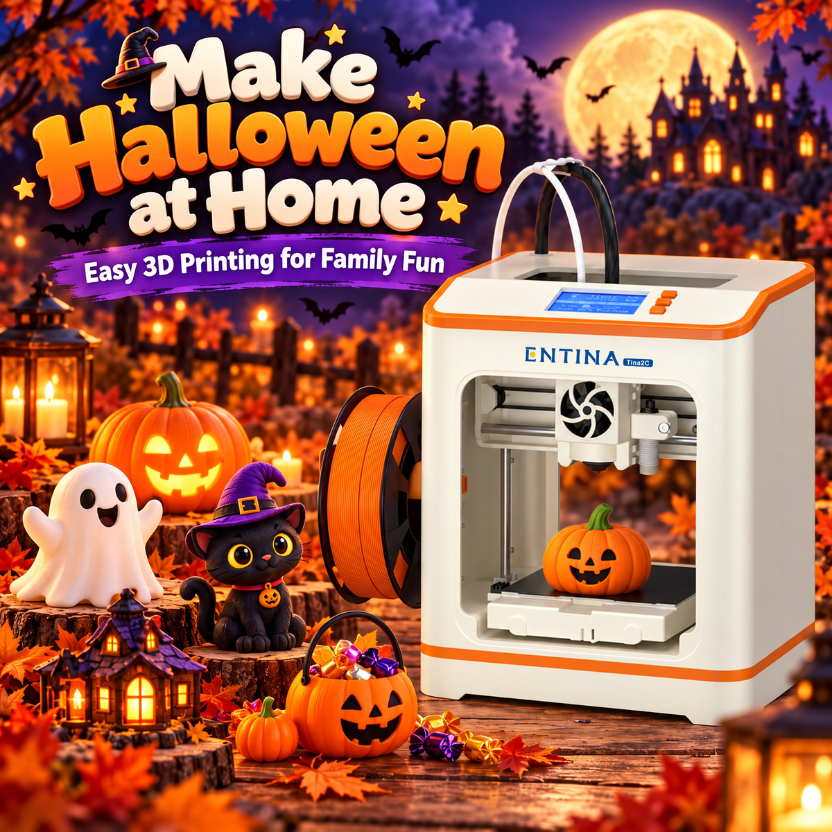 Entina Tina2C 3D Printer