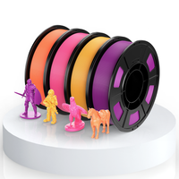 PLA Pink Purple Golden Orange