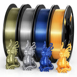 Silk-Copper Gold Silver Bronze 250g*4 - ENTINA