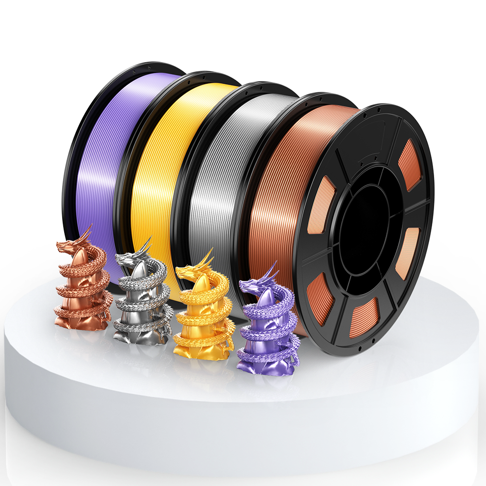 PLA Silk RedCopper Gold Purple Silver