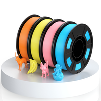 PLA Orange Yellow Blue Pink