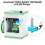 Conjunto de hotend para impresora 3D Entina TINA2 V9 V10 (con cable 10P) para otras versiones de impresoras 3D TINA2