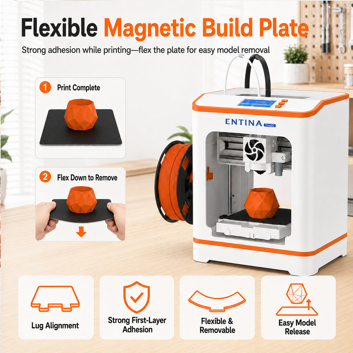 Entina Tina2C 3D Printer