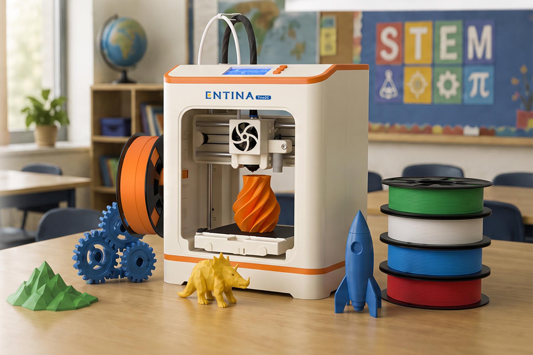 Free Tina2C 3D Printer Kits for K–12 Schools