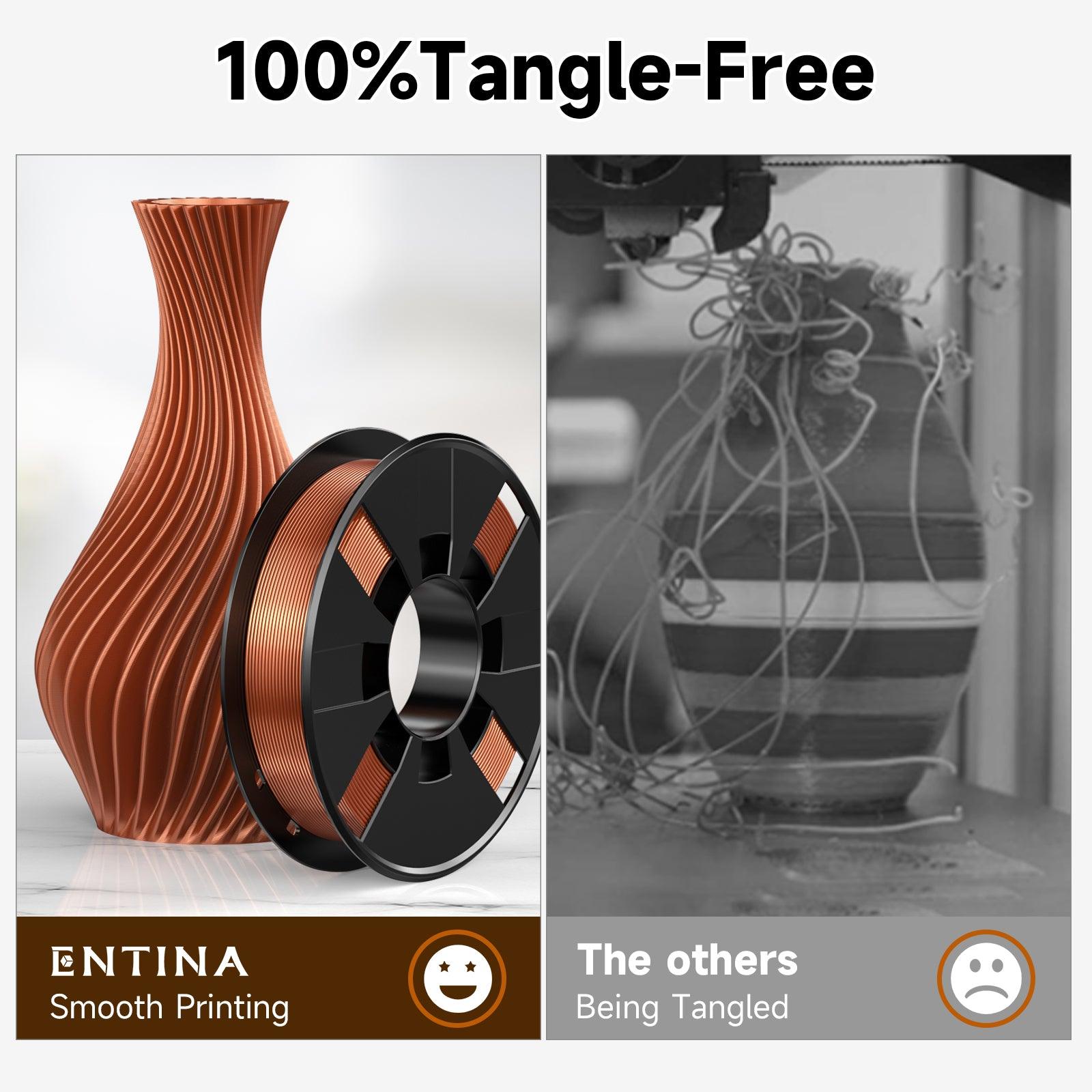 Silk- White/Grey/Brown/Black 200g*4 - ENTINA