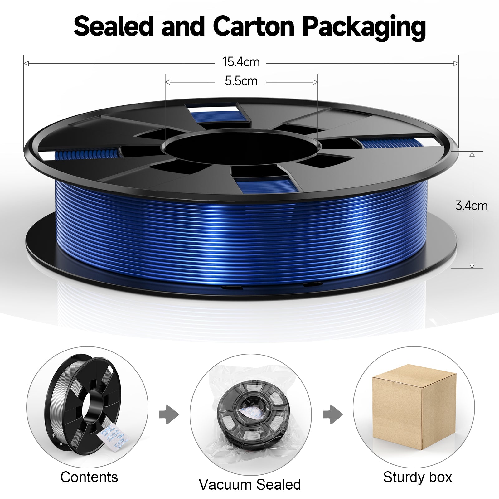 Silk-Bronze/Silver/Blue/Gold  200g*4