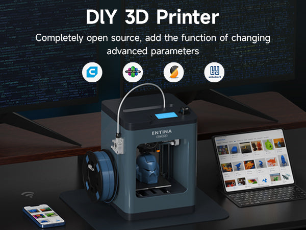ENTINA Tina2 Plus 3D printer product photo