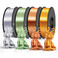 Silk-Gold/Copper/Bronze/Silver 250g*4