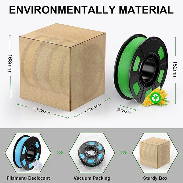 PLA- green/ yellow/ bright green/ sky blue 250g*4 - ENTINA