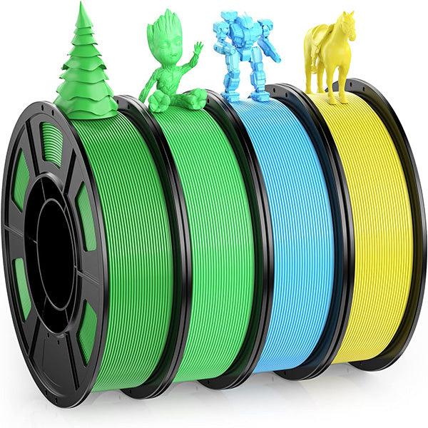 PLA- green/ yellow/ bright green/ sky blue 250g*4 - ENTINA