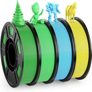 PLA- green/ yellow/ bright green/ sky blue 250g*4 - ENTINA