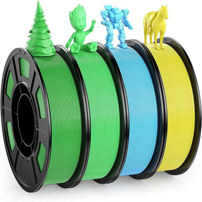 PLA- green/ yellow/ bright green/ sky blue 250g*4 - ENTINA