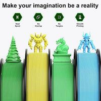PLA- green/ yellow/ bright green/ sky blue 250g*4 - ENTINA