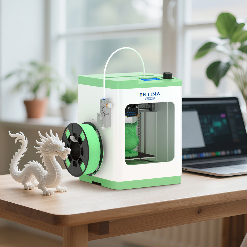 Entina Tina2S 3D Printer — Wi-Fi, Auto Leveling & Filament Detection ...