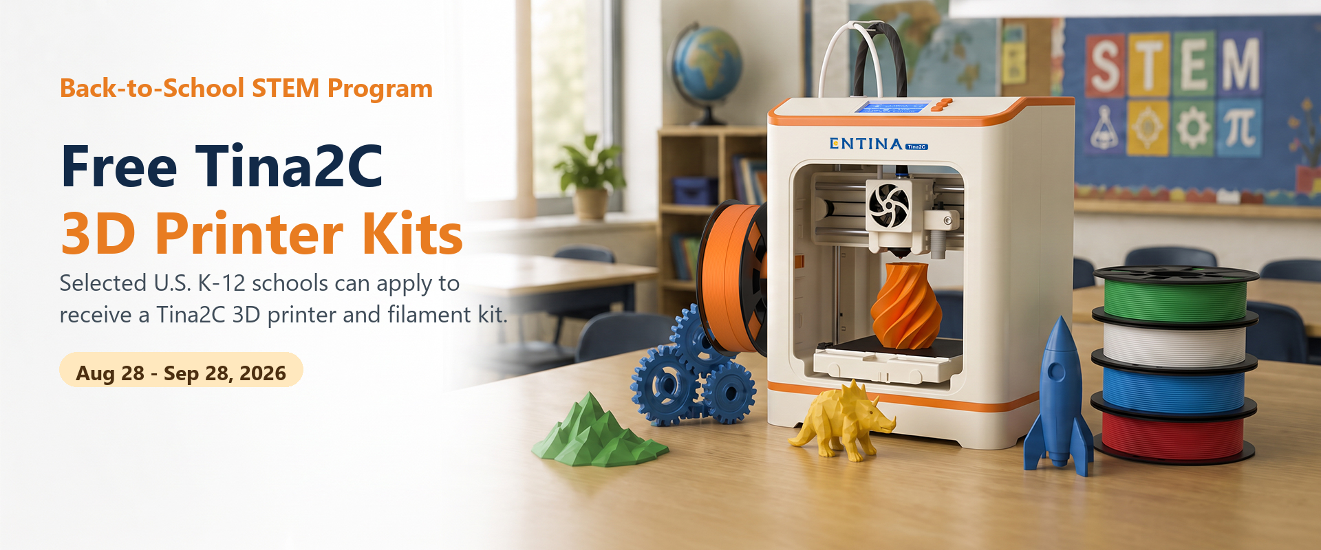 ENTINA K12 School 3D Printing Program