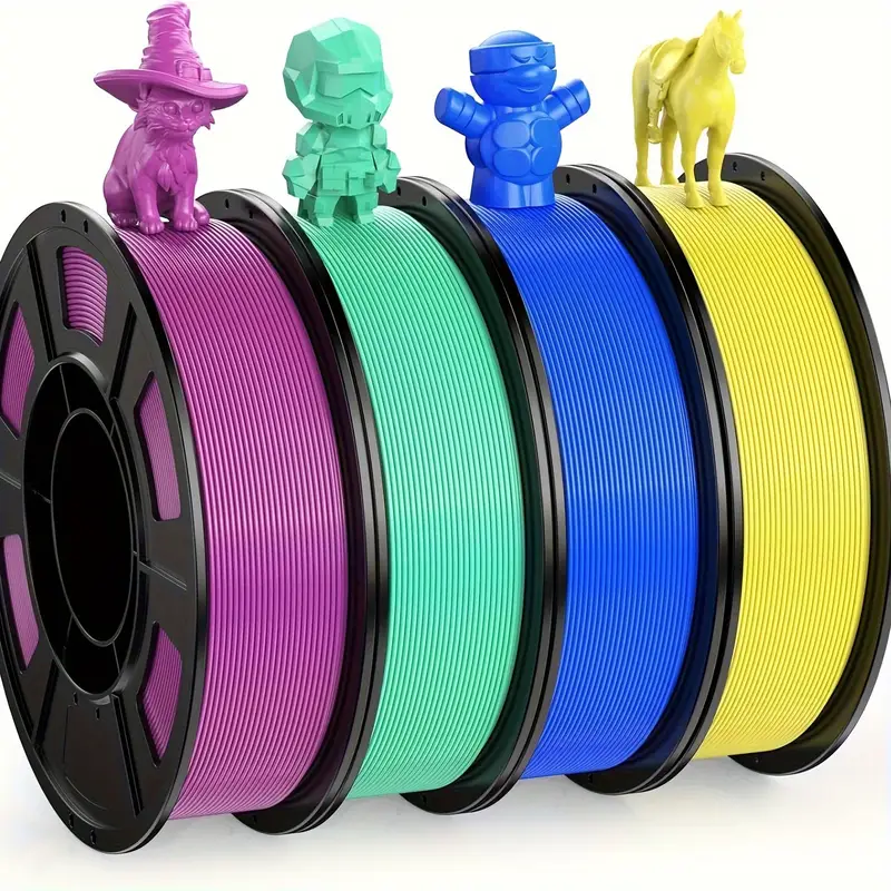 PLA-Purple/Green/Blue/Yellow 250g*4