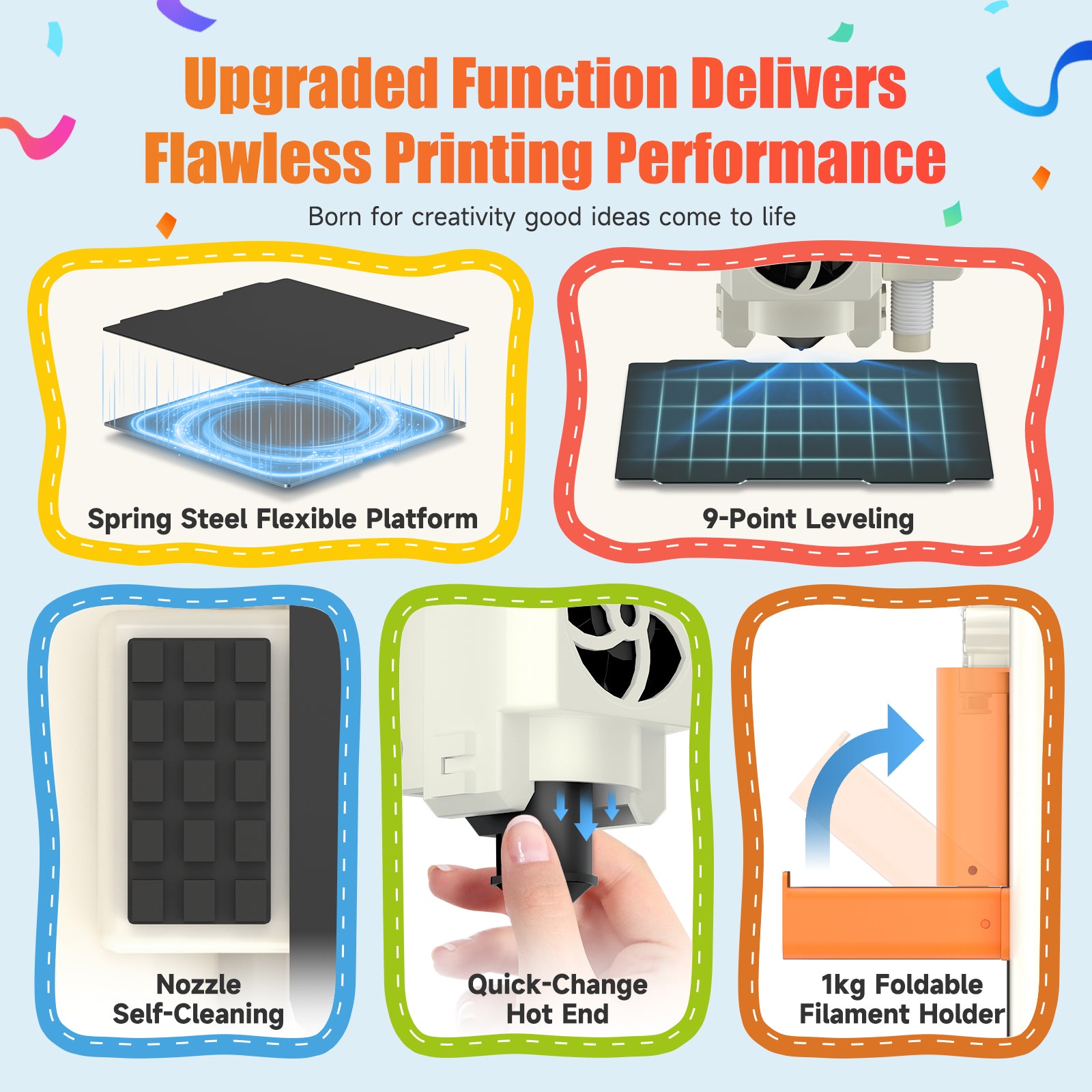 ENTINA Tina2C 3D printer for home learning and family creativity
