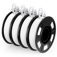 Entina PLAフィラメント 1.75mm ホワイト 250g×4巻セット 合計1kg ±0.02mm 3Dプリンター用