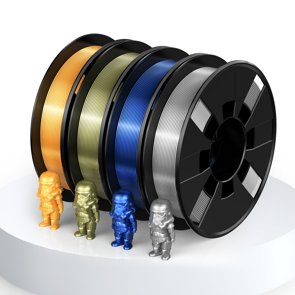 PLA Silk Bronze Silver Blue Gold