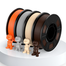 PLA Wood Orange Gray Coffee