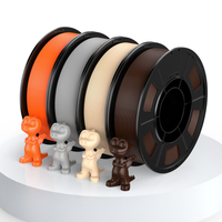 PLA Wood Orange Gray Coffee