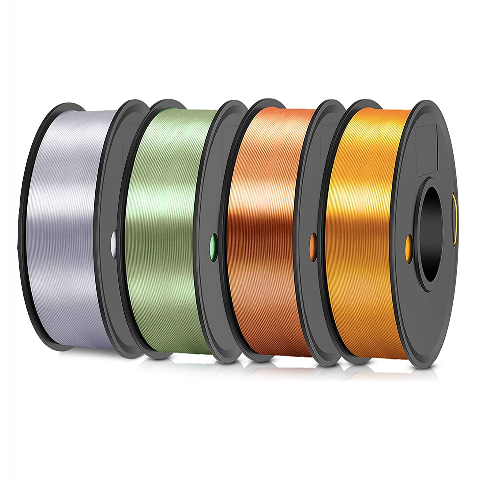 Silk-Gold/Copper/Bronze/Silver 250g*4