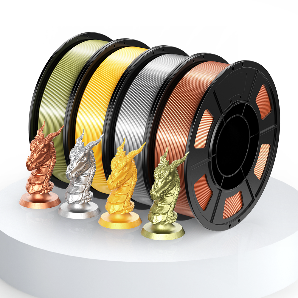 PLA Silk Gold Copper Bronze Silver