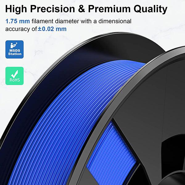 PLA- Bright Green/Orange/Sapphire Blue/Pink 200g*4 - ENTINA