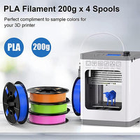 PLA- Bright Green/Orange/Sapphire Blue/Pink 200g*4 - ENTINA