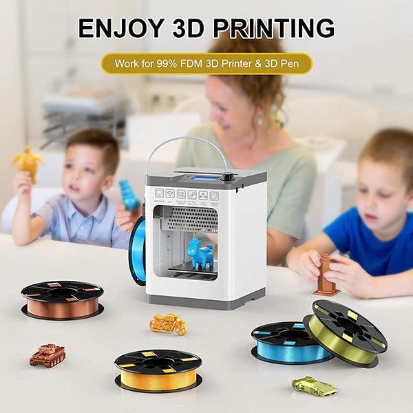 Silk- Red Copper/Bronze/Gold/Sky Blue 200g*4 (25% off) - ENTINA